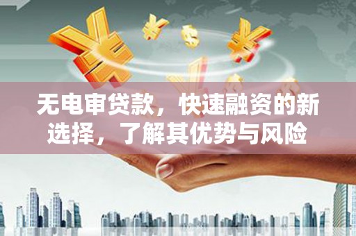 理县无电审贷款，快速融资的新选择，了解其优势与风险