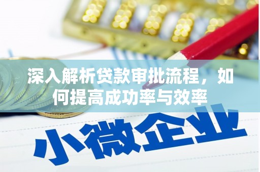 理县深入解析贷款审批流程，如何提高成功率与效率