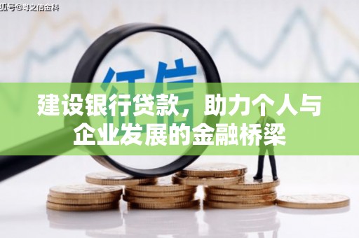 理县建设银行贷款，助力个人与企业发展的金融桥梁