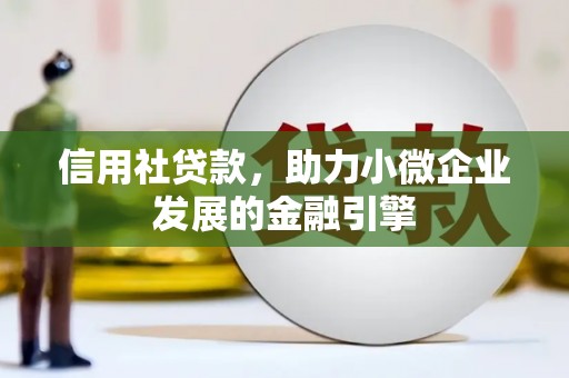 理县信用社贷款，助力小微企业发展的金融引擎