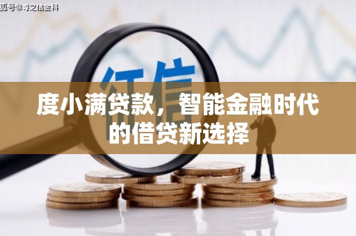 理县度小满贷款，智能金融时代的借贷新选择