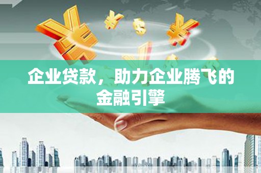 理县企业贷款，助力企业腾飞的金融引擎