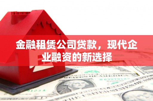 理县金融租赁公司贷款，现代企业融资的新选择