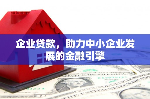 理县企业贷款，助力中小企业发展的金融引擎