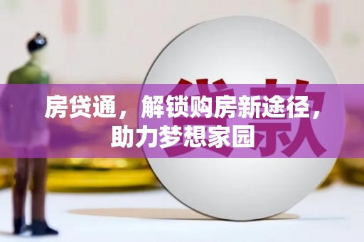理县房贷通，解锁购房新途径，助力梦想家园