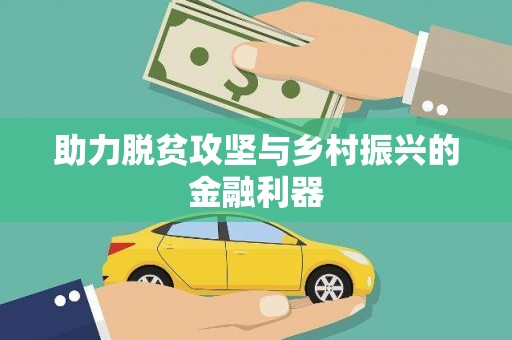 理县助力脱贫攻坚与乡村振兴的金融利器