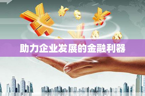 理县助力企业发展的金融利器