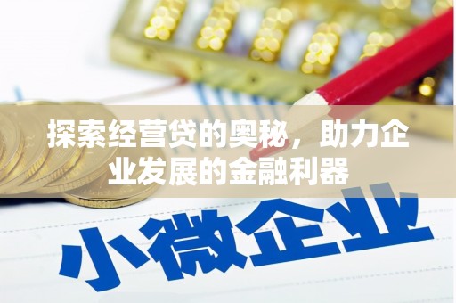 理县探索经营贷的奥秘，助力企业发展的金融利器