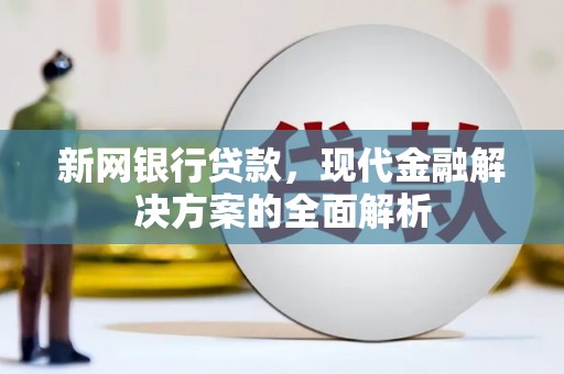 理县新网银行贷款，现代金融解决方案的全面解析