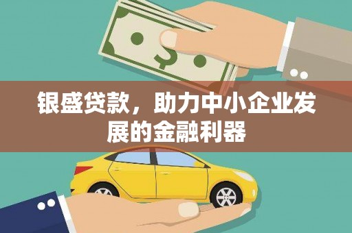 理县银盛贷款，助力中小企业发展的金融利器