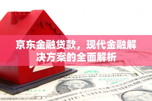 理县京东金融贷款，现代金融解决方案的全面解析