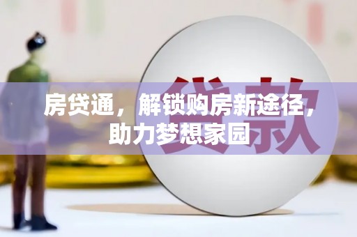 理县房贷通，解锁购房新途径，助力梦想家园