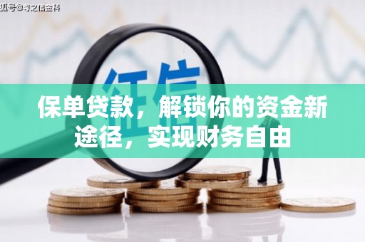 理县保单贷款，解锁你的资金新途径，实现财务自由