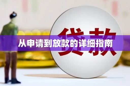 理县从申请到放款的详细指南