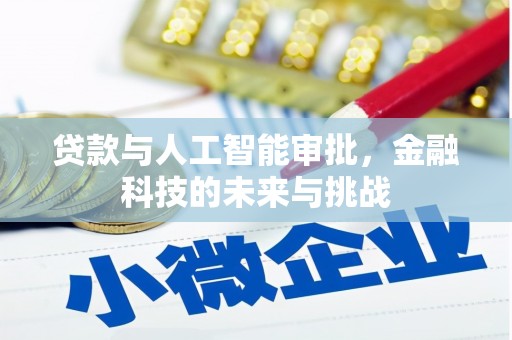 理县贷款与人工智能审批，金融科技的未来与挑战