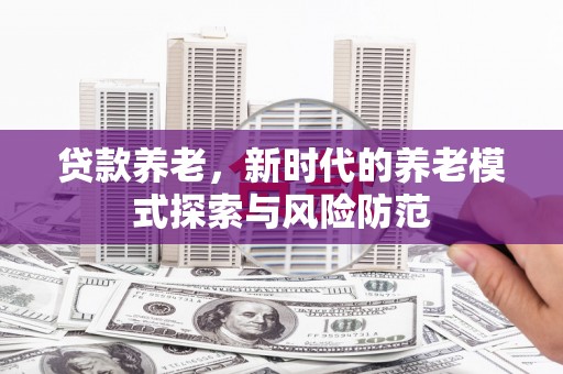 理县贷款养老，新时代的养老模式探索与风险防范