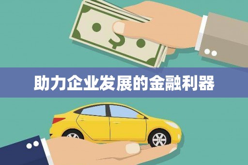 理县助力企业发展的金融利器
