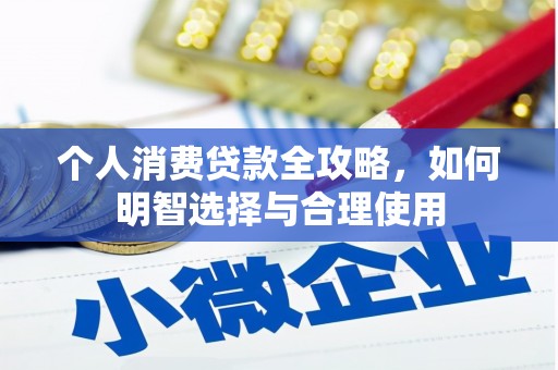 理县个人消费贷款全攻略，如何明智选择与合理使用