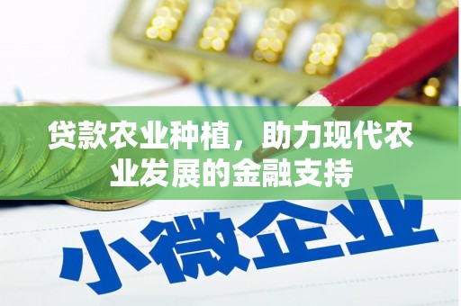理县贷款农业种植，助力现代农业发展的金融支持