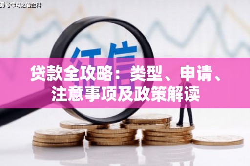 理县贷款全攻略：类型、申请、注意事项及政策解读